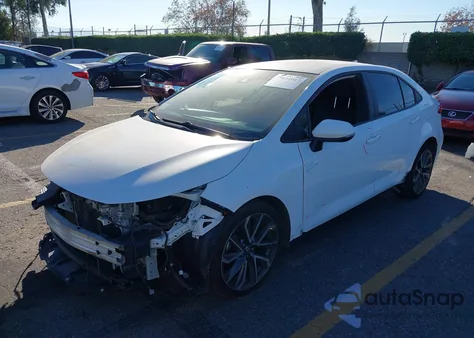 2021 Toyota Corolla Se from USA, damaged, VIN 5YFS4MCE5MP079463